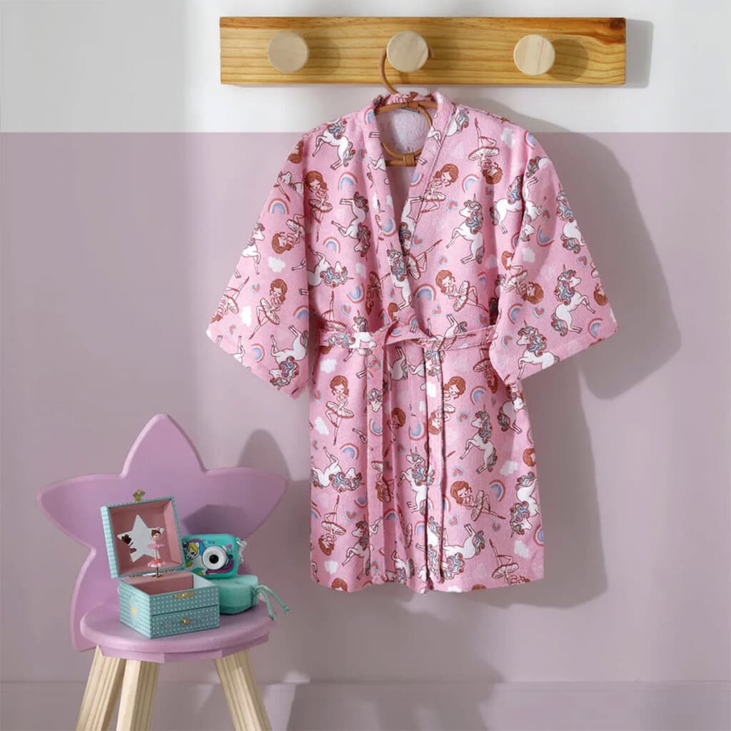 Batas Infantiles Varios Diseño de Algodón - Unicornios - P - 1