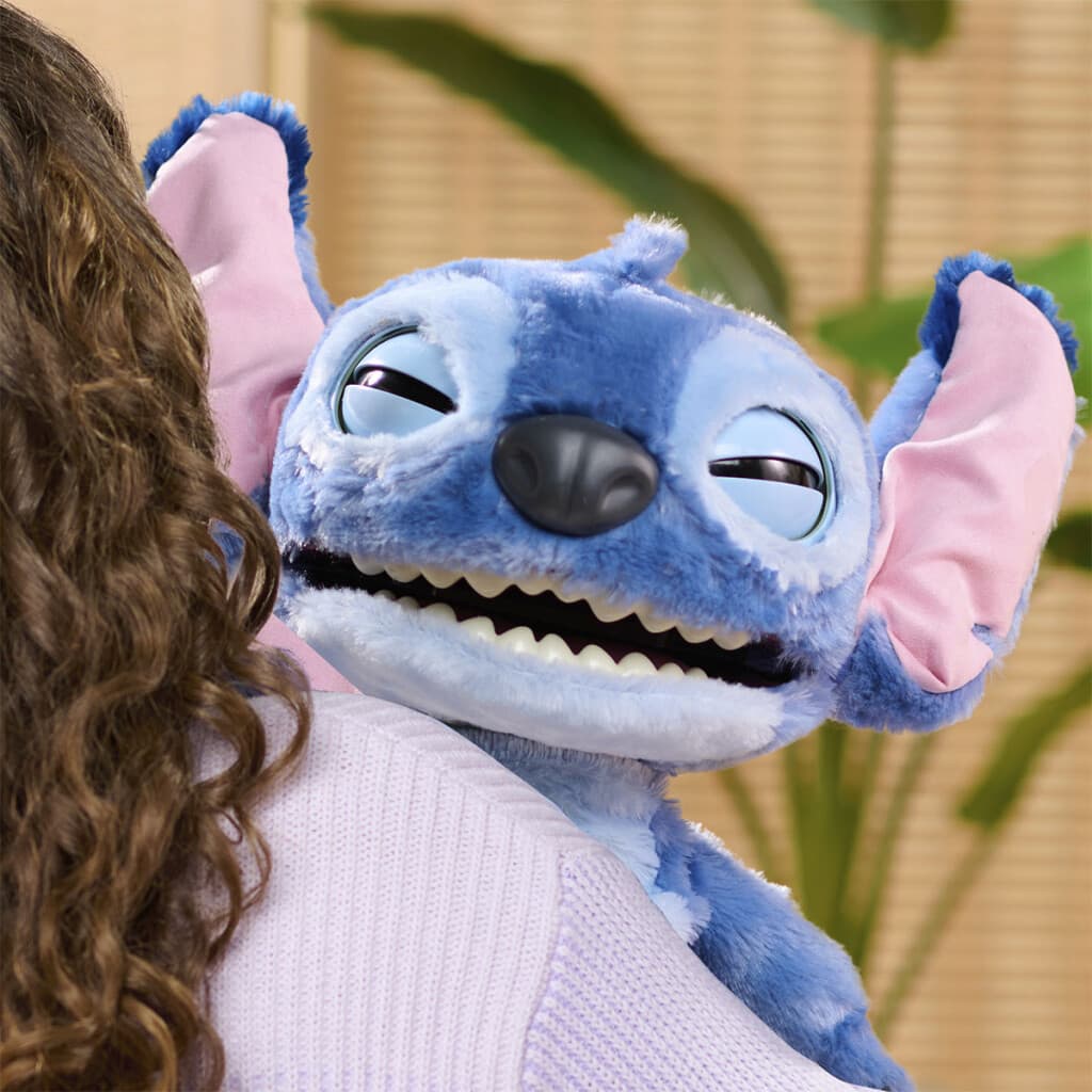 Peluche Interactivo Stitch con Sonido y Reacciones Just Play - 5