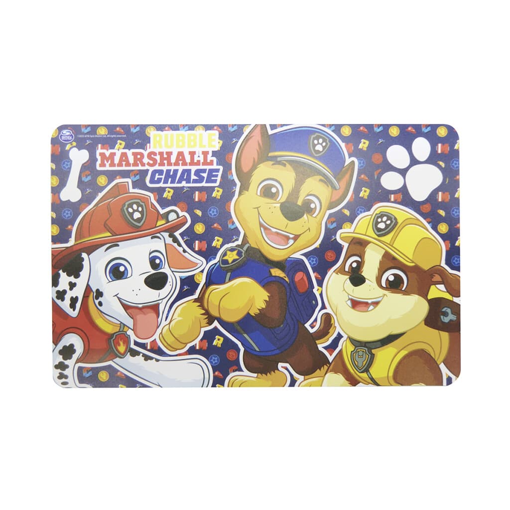 Individual Infantil Plástico Paw Patrol 27 x 42 cm - AZUL - 1