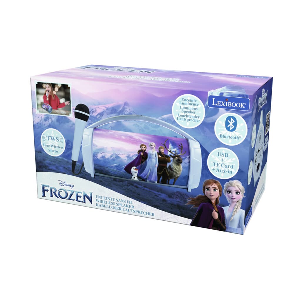 Parlante con Bluetooth, Luz y Micrófono Lexibook - Frozen
