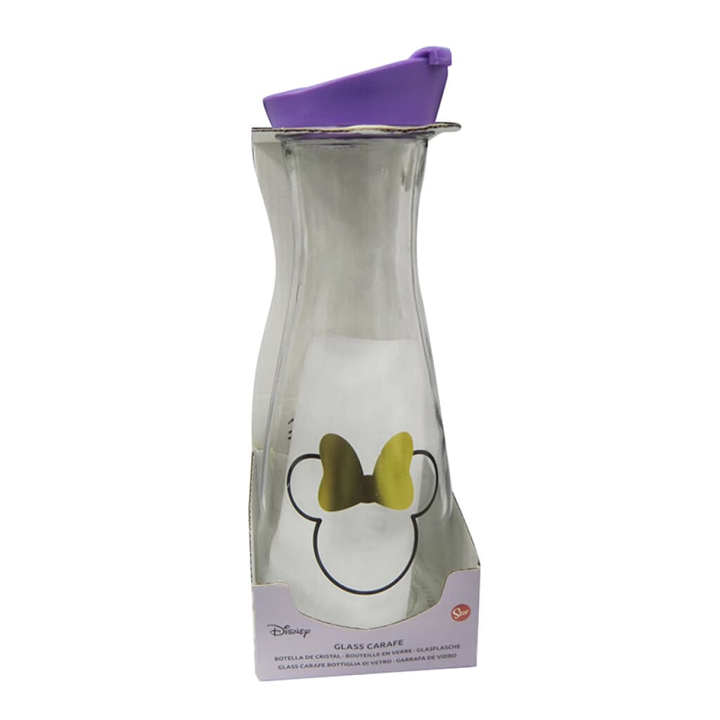 Botella Vidrio Carafe Minnie 900 ml - 3