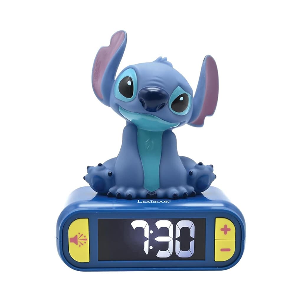 Reloj Despertador Digital 3D Lexibook - Stitch - 3