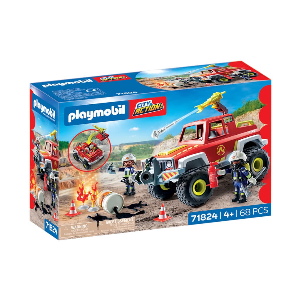 Camioneta de Bomberos Playmobil 68 Piezas - 2