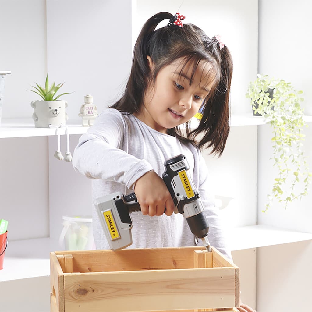 Taladro Infantil Eléctrico a Pilas Stanley Jr - 1