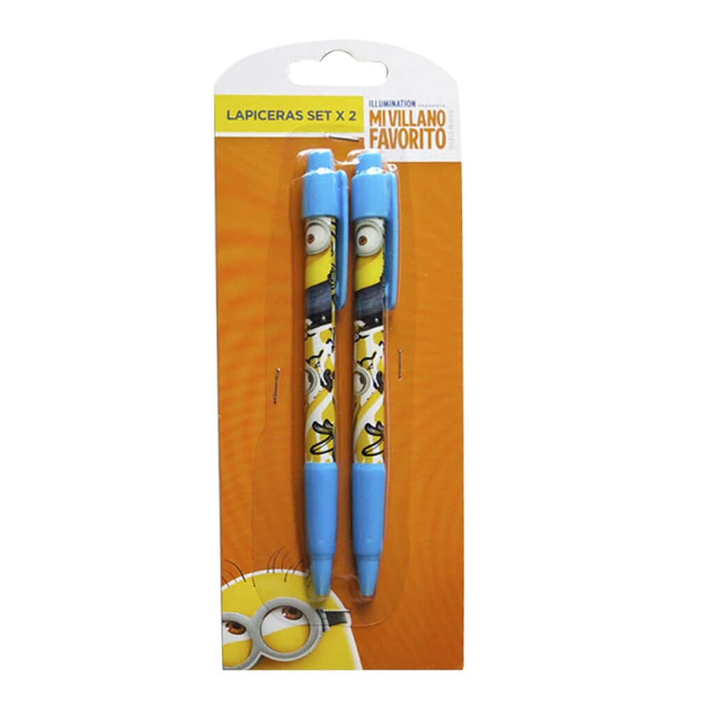 Set x2 Lapiceras - Minions - New - 1