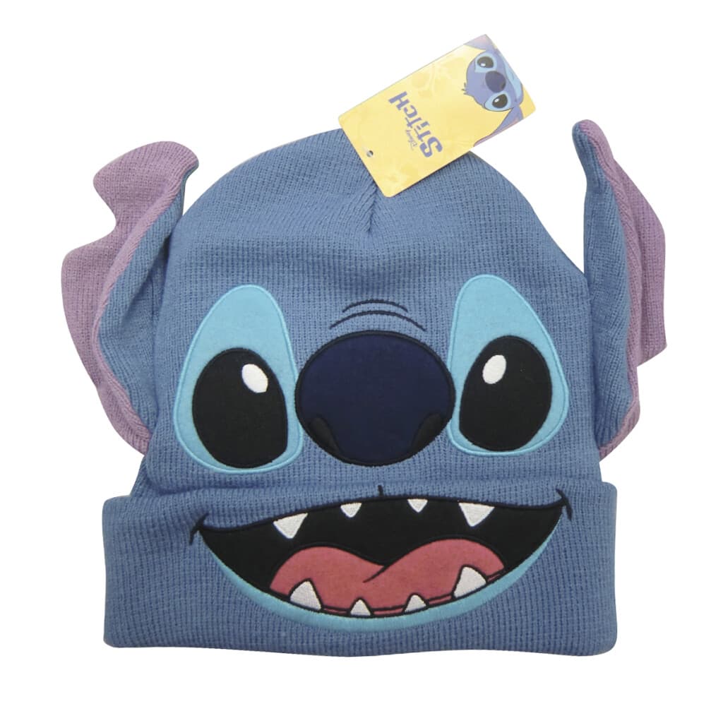 Gorro de Lana Infantil Stitch con Forma Oficial - AZUL - 1