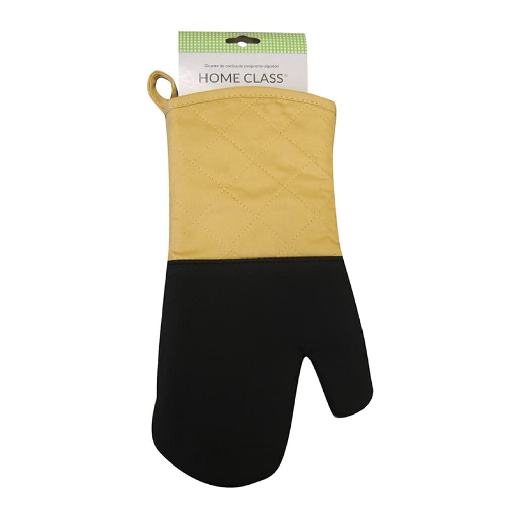 Manopla Neopreno Home Class - NEGRO/AMARILLO - 2