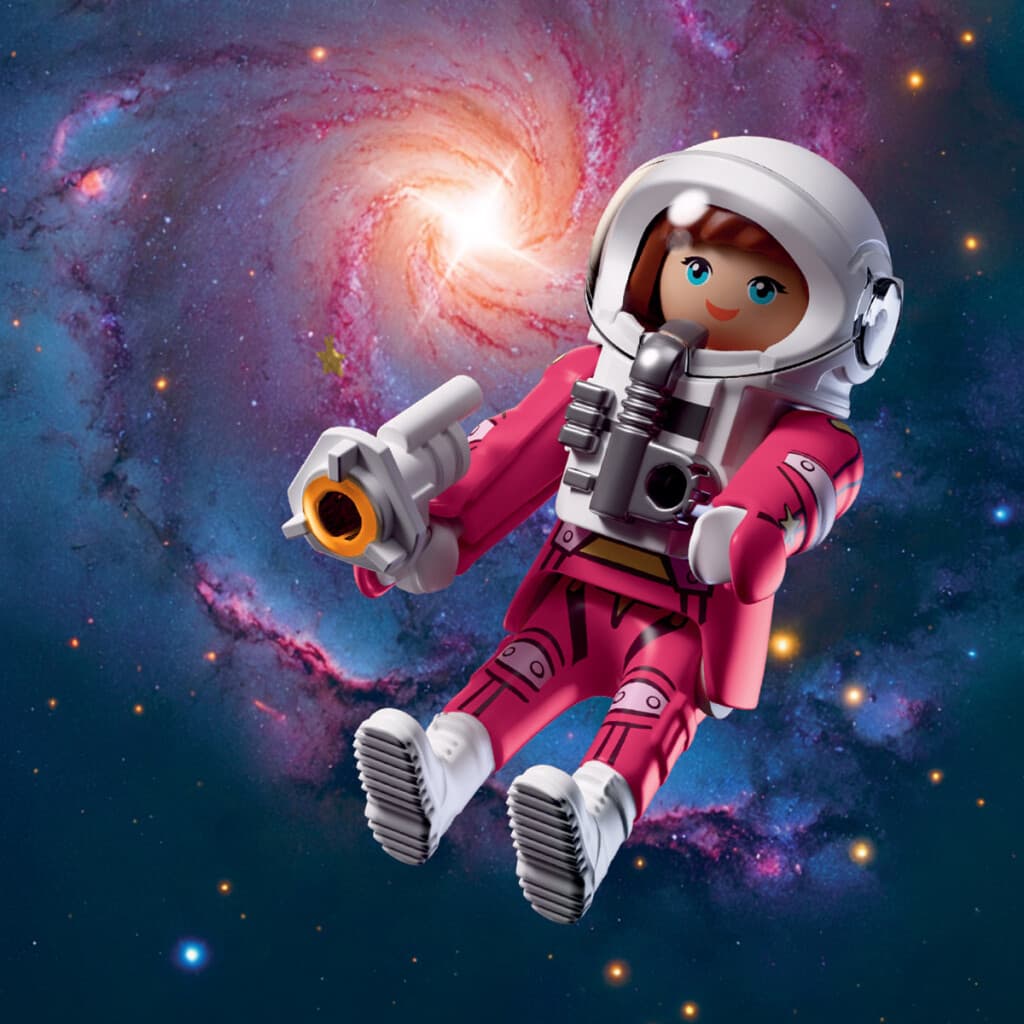 Astronauta Mujer Playmobil 16 Piezas - 1