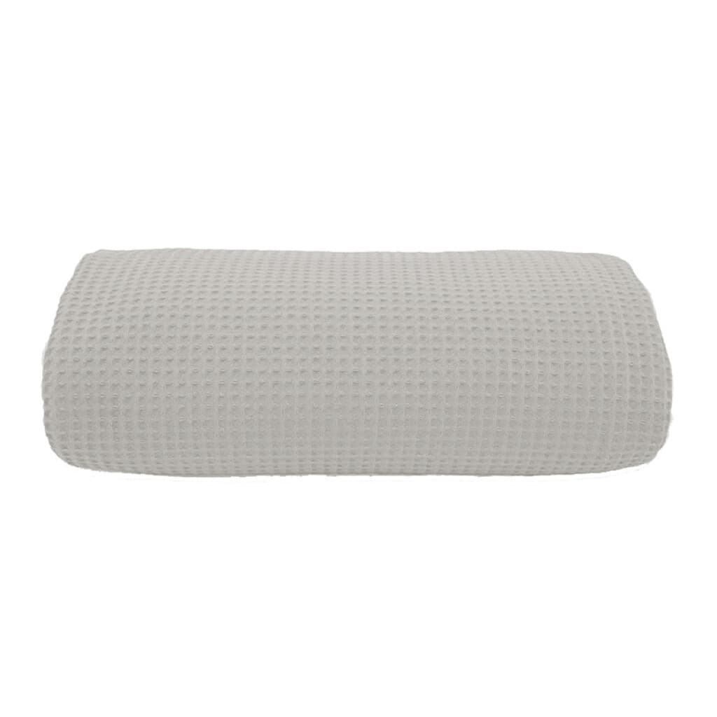 Juego Colcha y Funda Piquet Dohler 2 Plaza 100% Algodón - GRIS PLATA - 2
