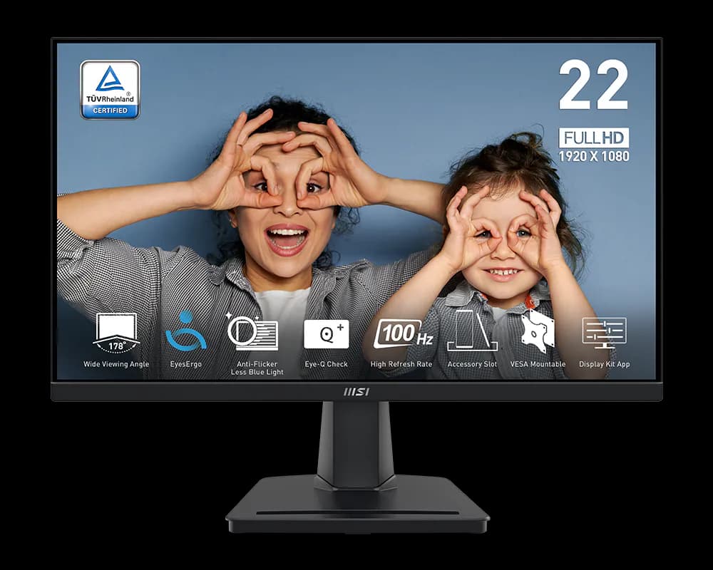 MONITORMSI PRO MP225V FHD 100HZ (3EN LINEA)