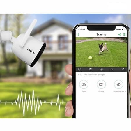 Nuevo - CAMERA DE VIDEO WIFI FHD IM5 SC C/MSD 32 GB WD Purple - 3