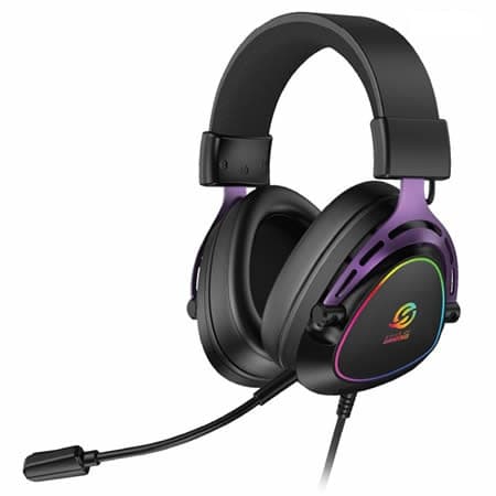 Auriculares RGB Triangulares GHS59V Violeta | Solarmax
