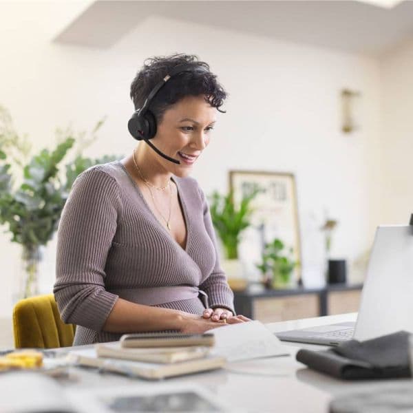 HEADSET JABRA EVOLVE2 55 LINK 390a MS DUO - 3