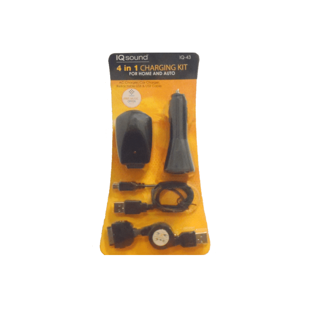 Kit de Accesorios de Carga 4 en 1 Para Dispositivos Móviles - 4