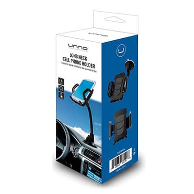 Soporte De Auto Para Celular Unno Ch3004bk 360º - 3
