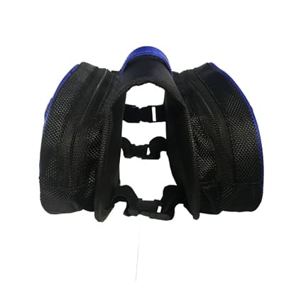 Bolso Java Doble Para Bicicletas Bandas Reflectantes - 2