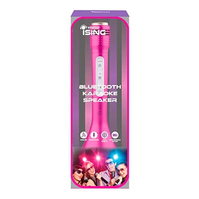 Micrófono Para Karaoke Vivitar Bluetooth Luces Led - 2