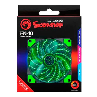 Fan Cooler Ventilador Marvo Gamer Gabinete 12 Cm
- 5