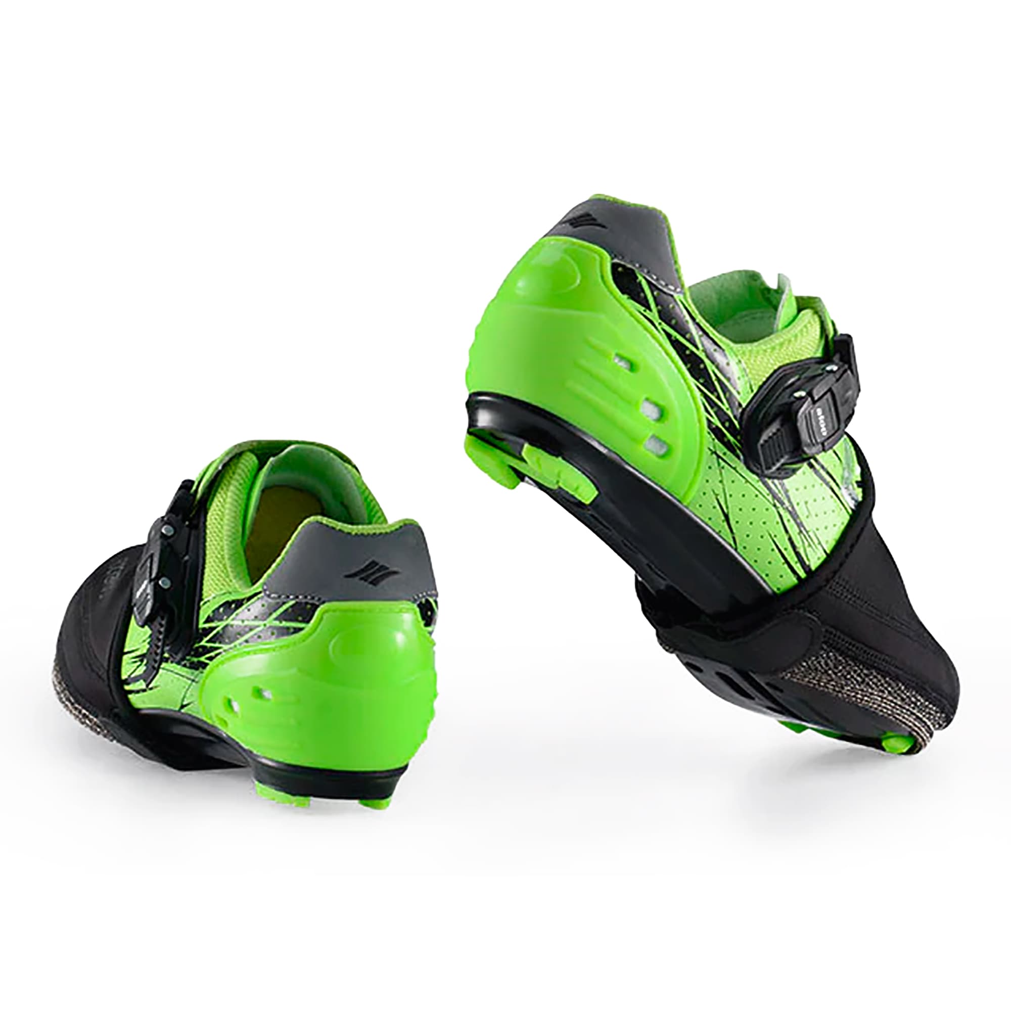 Cubre Zapatilla Rockbros Logo Reflectante Lycra S - 5