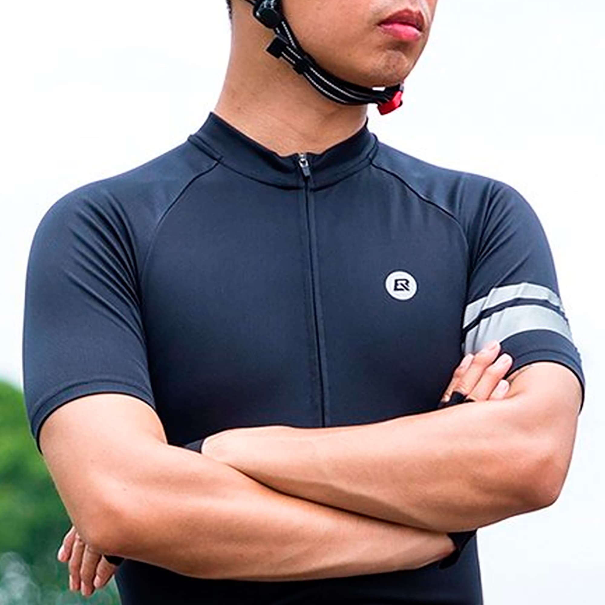 Camiseta Ciclismo Rockbros Cintas Reflectivas S - 4