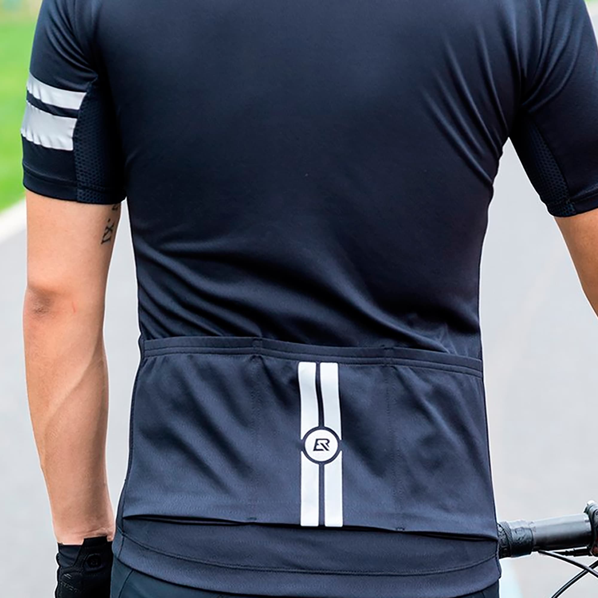 Camiseta Ciclismo Rockbros Cintas Reflectivas S - 5