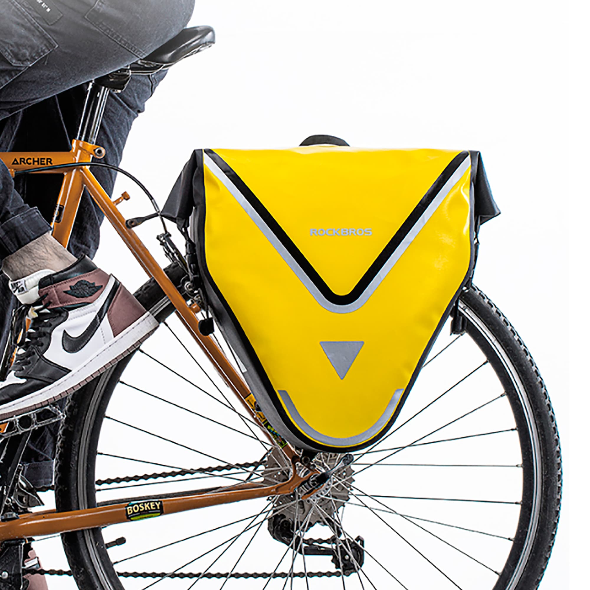 Alforja Para Bicicleta Rockbros 20L Impermeable - 2