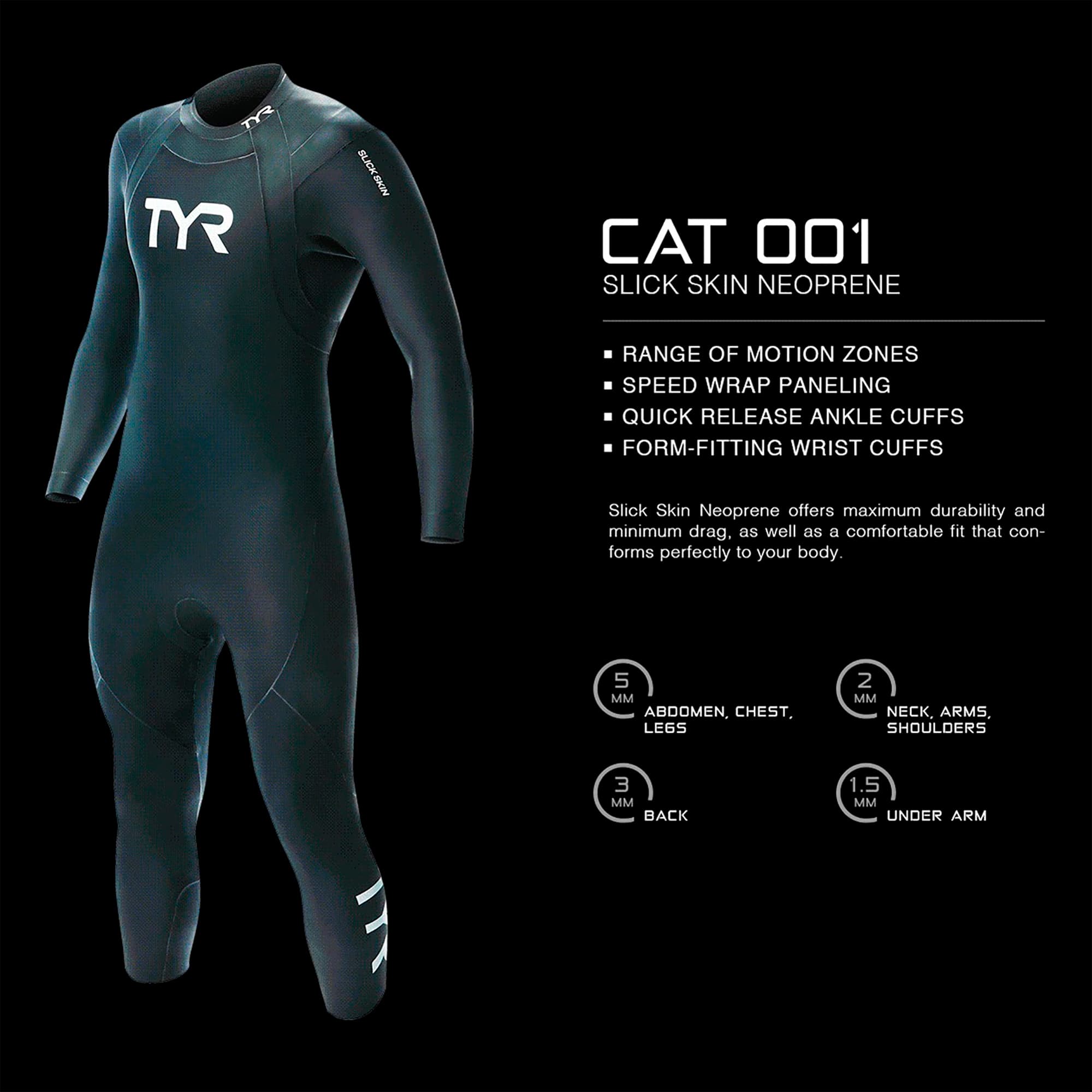 Traje De Neopreno Tyr Cat 1 Hombre S/30 - 5
