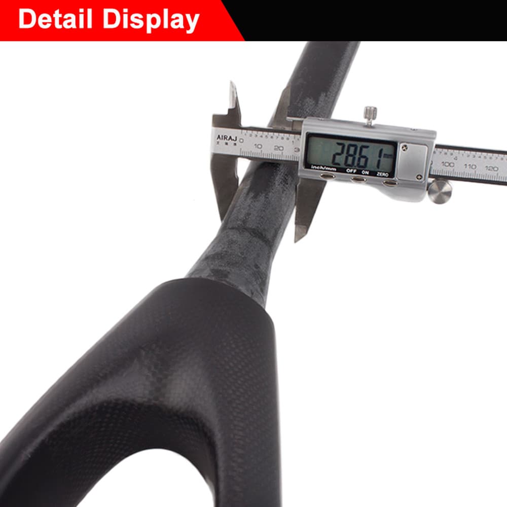 Horquilla Toseek para Mtb 27.5 Carbono rigida - 3