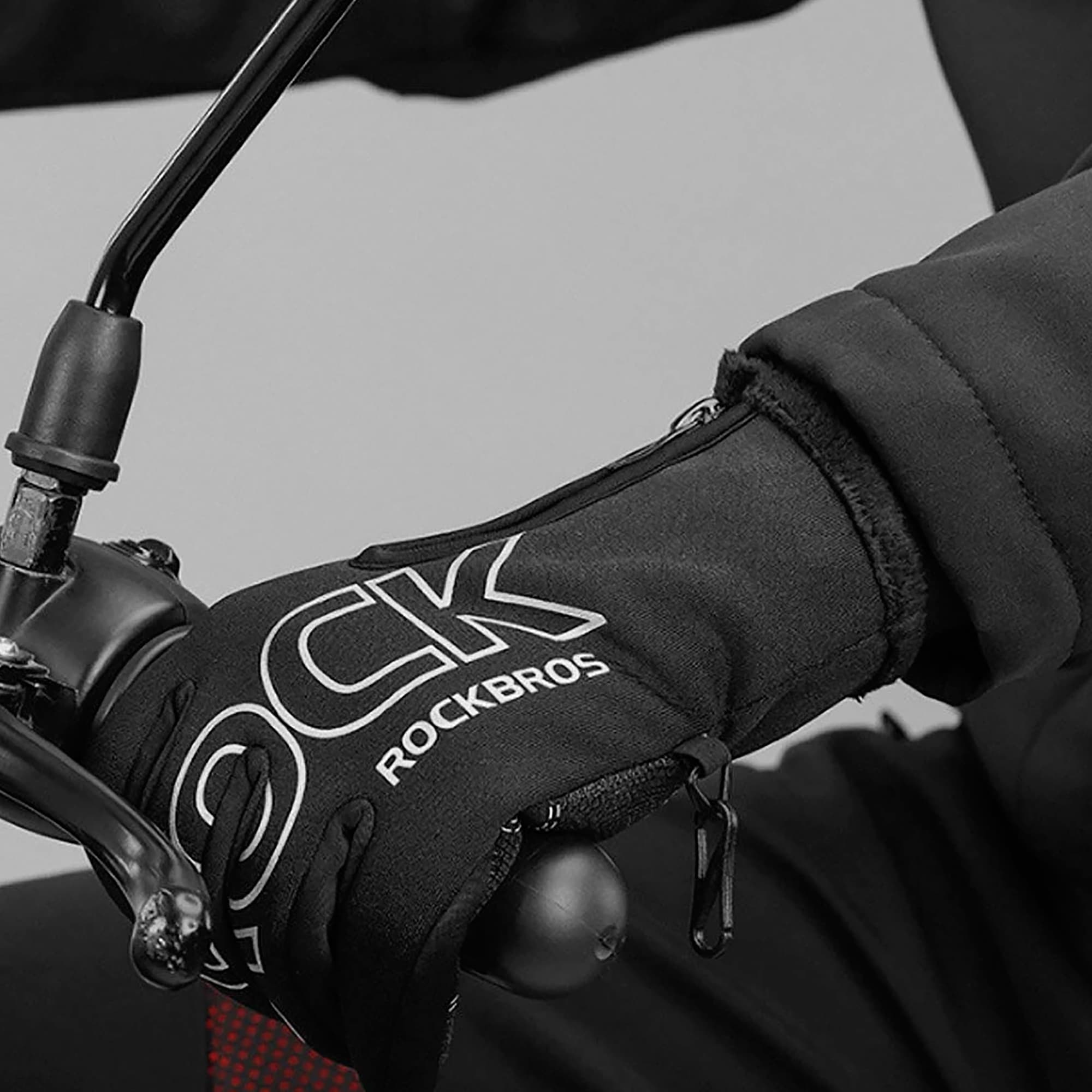 Guantes De Invierno Rockbros Antideslizantes L - 5