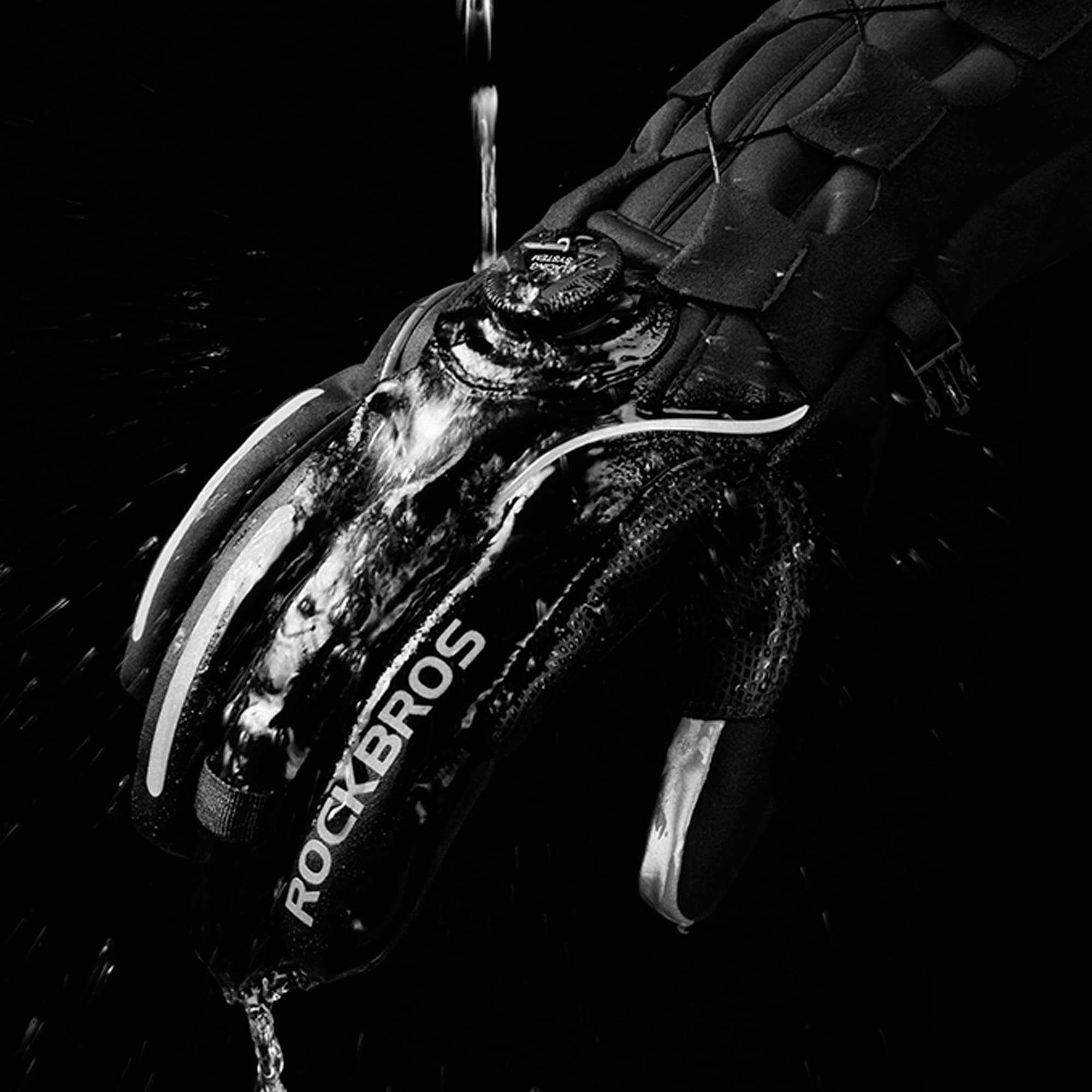 Guantes De Invierno Rockbros Antideslizantes M - 3