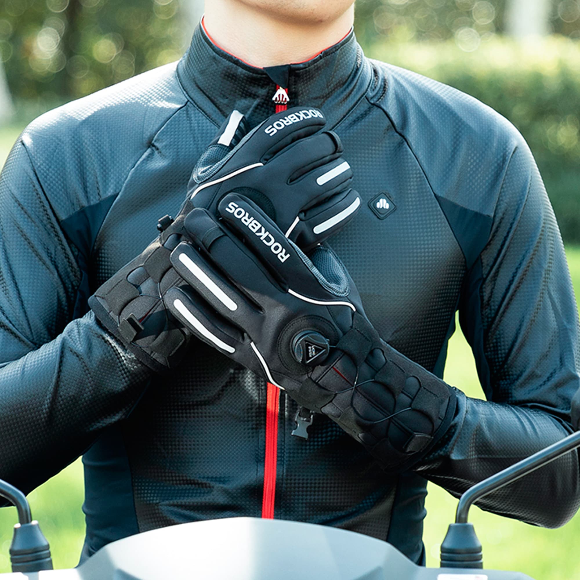 Guantes De Invierno Rockbros Antideslizantes M - 10