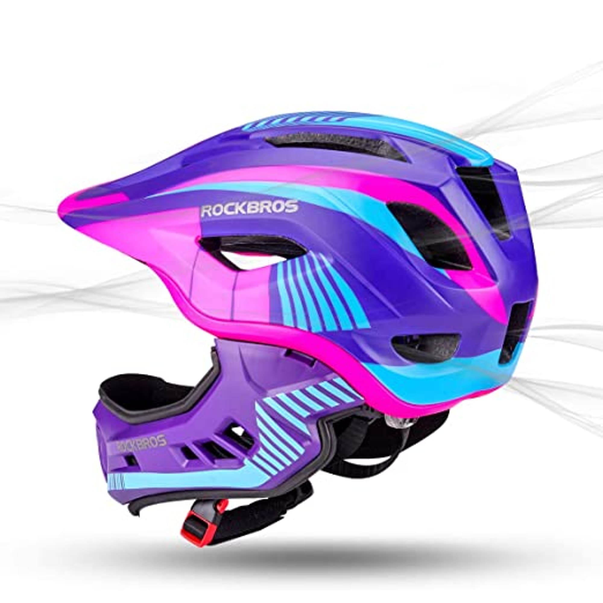 Casco Rockbros Infantil Para Bicicleta Diseño 2 en 1 - 2
