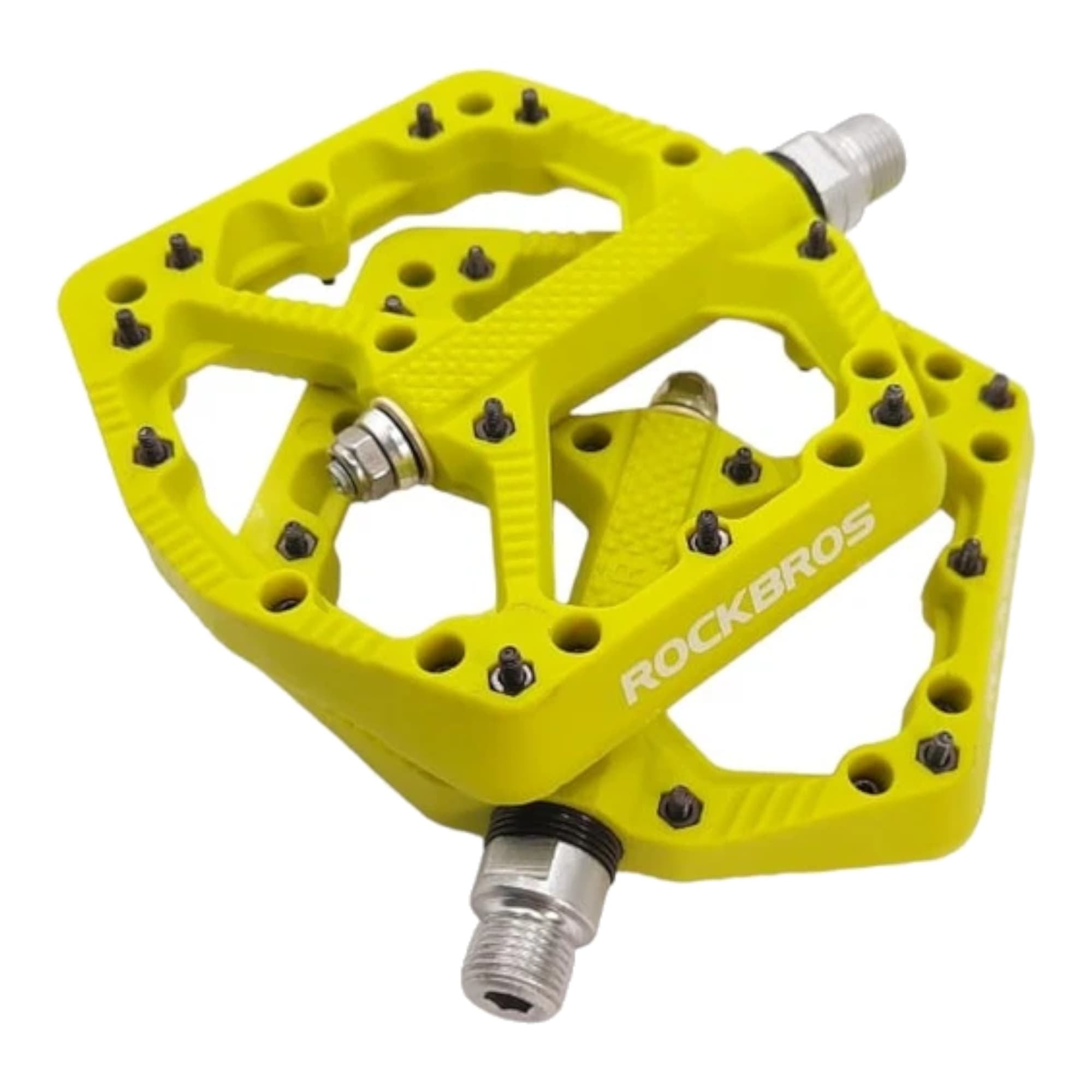 Pedales Para Bicicleta Rockbros Antideslizantes Anchos - 4