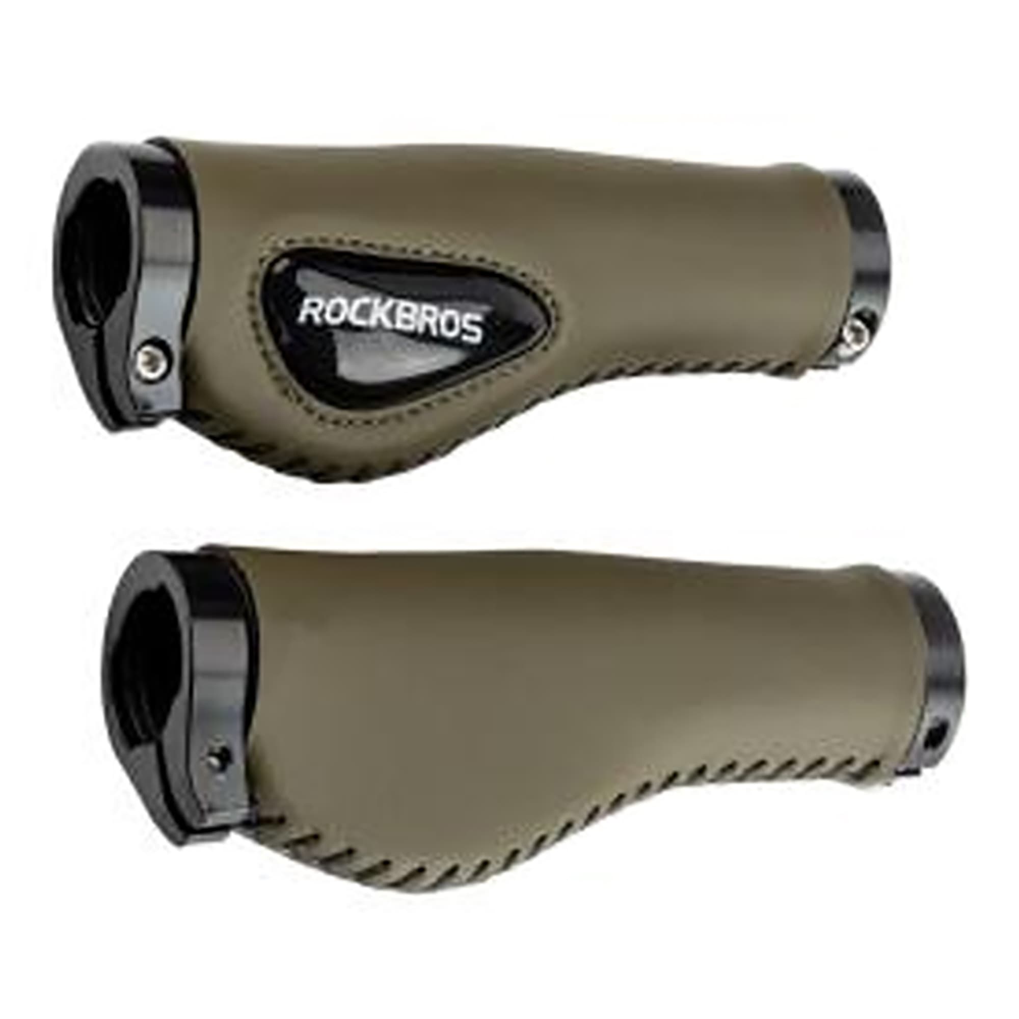 Puños Ergonómicos De Cuero Para Bicicleta Rockbros - 2