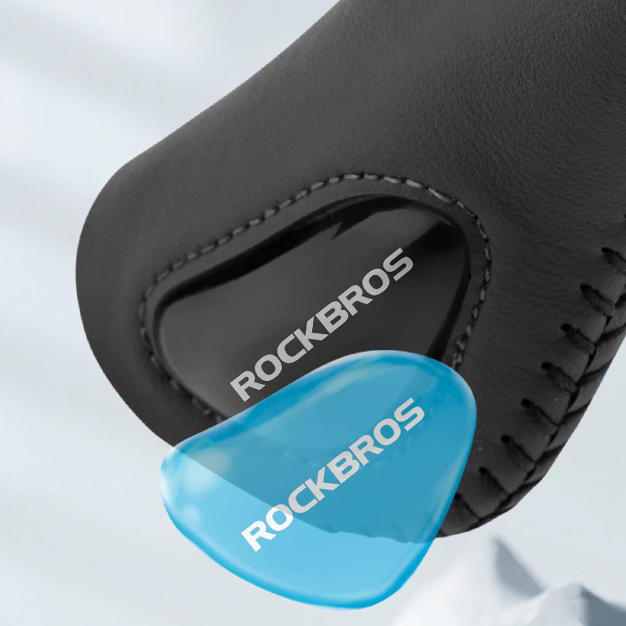 Puños Ergonómicos De Cuero Para Bicicleta Rockbros - 4