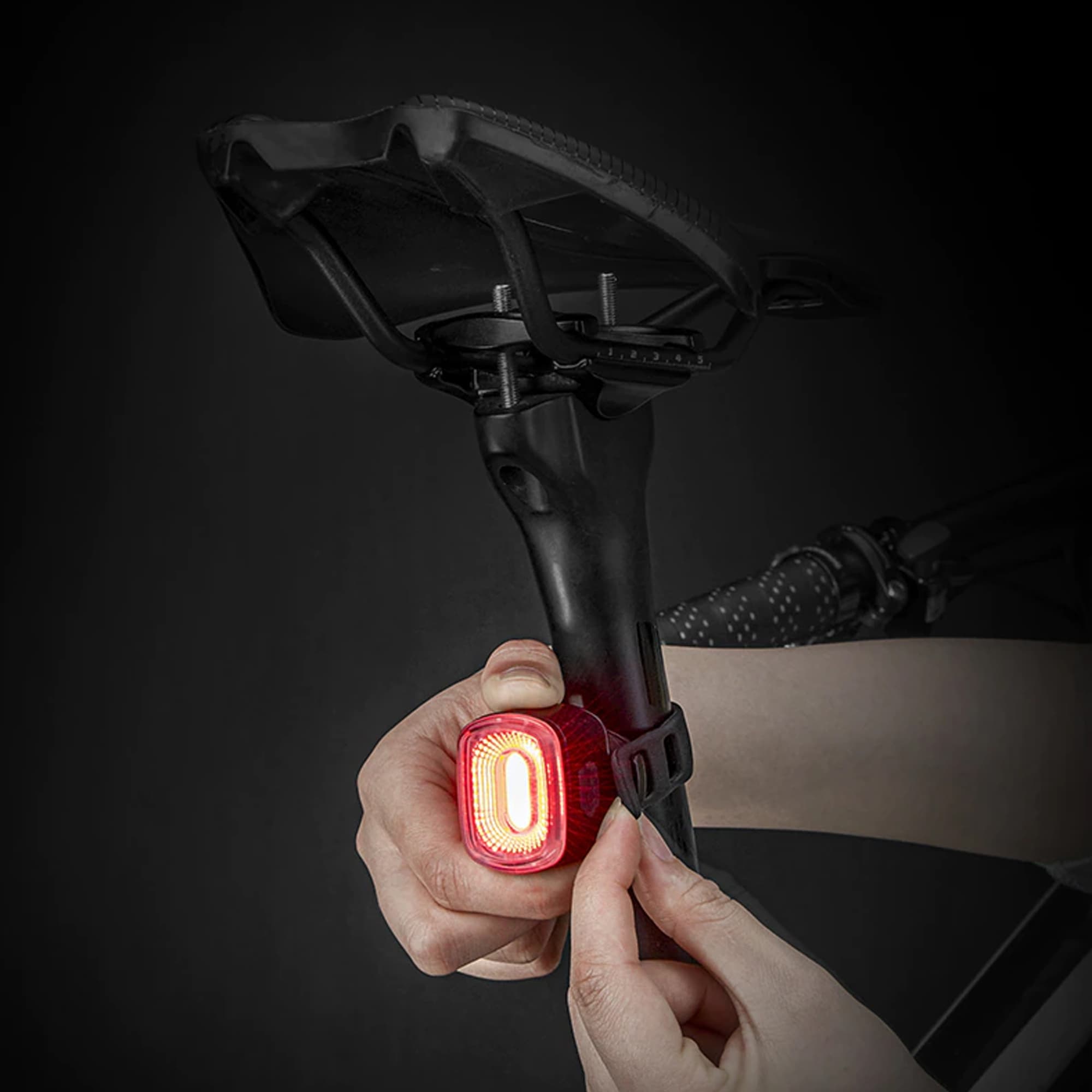 Luz De Bicicleta Rockbros 5 Led 5 Modos 3 Brillos Ipx6 - 7