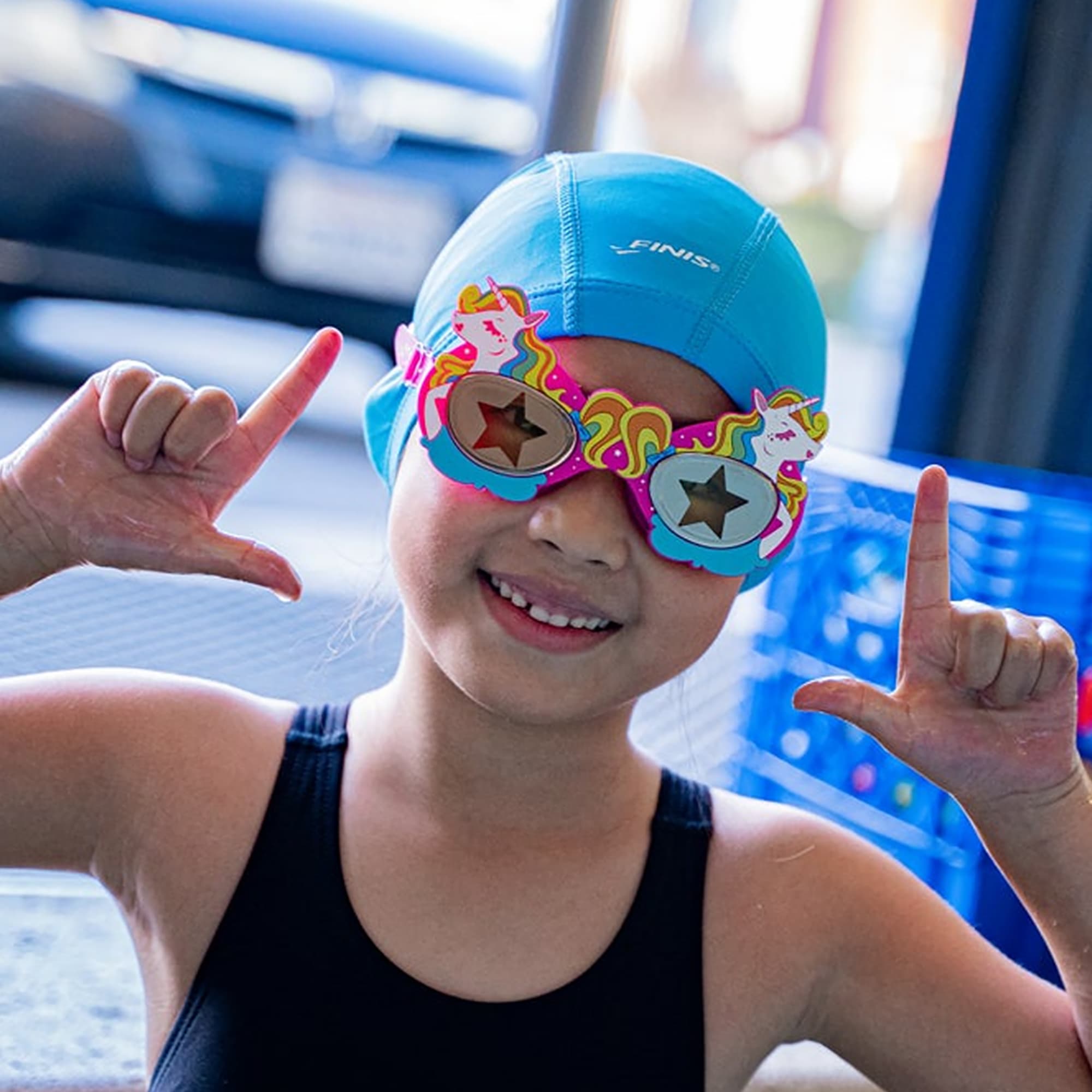 Lentes Natación Niño Finis Character Googles Protección Uv - 4