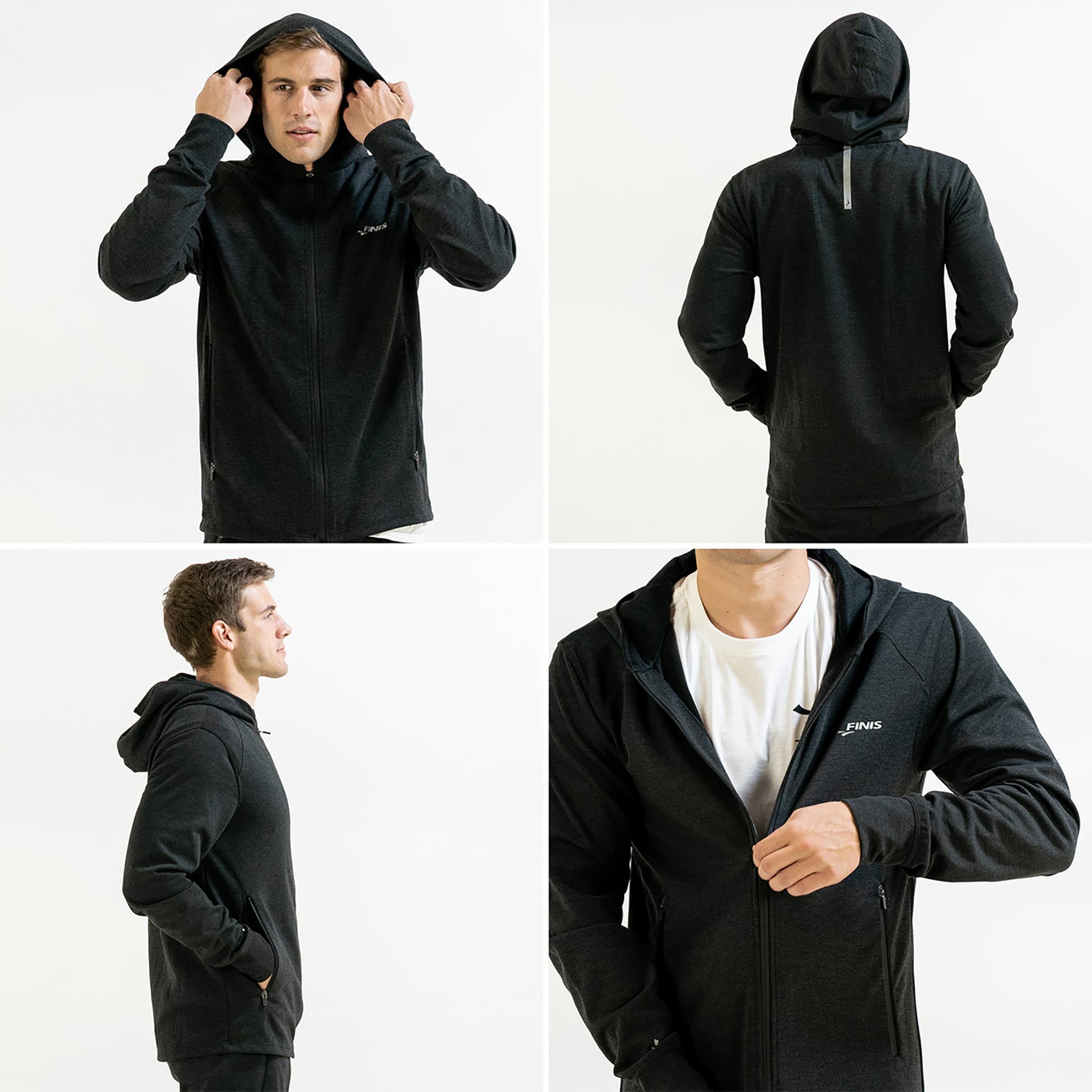 Campera Deportiva Hombre Finis Tech Jacket M - 2