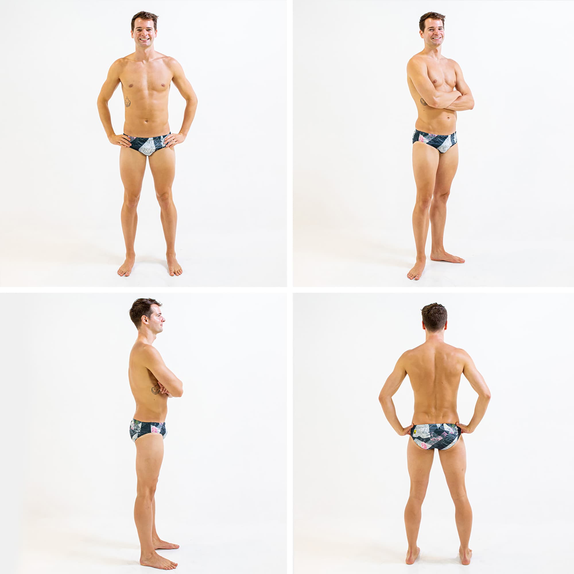 Slip Natación Hombre Finis Splice Brief 38 - 2