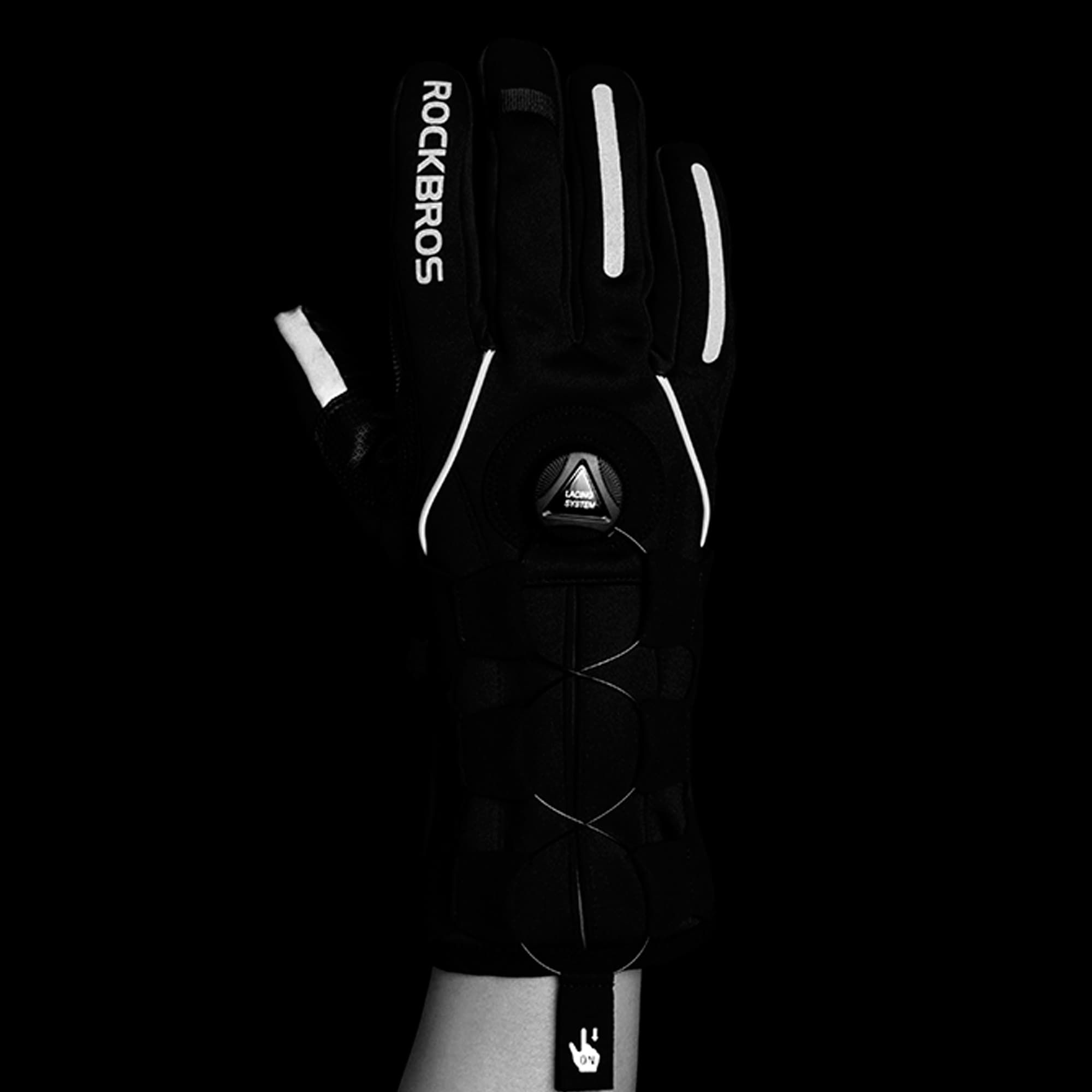 Guantes De Invierno Rockbros Antideslizantes Xl - 4