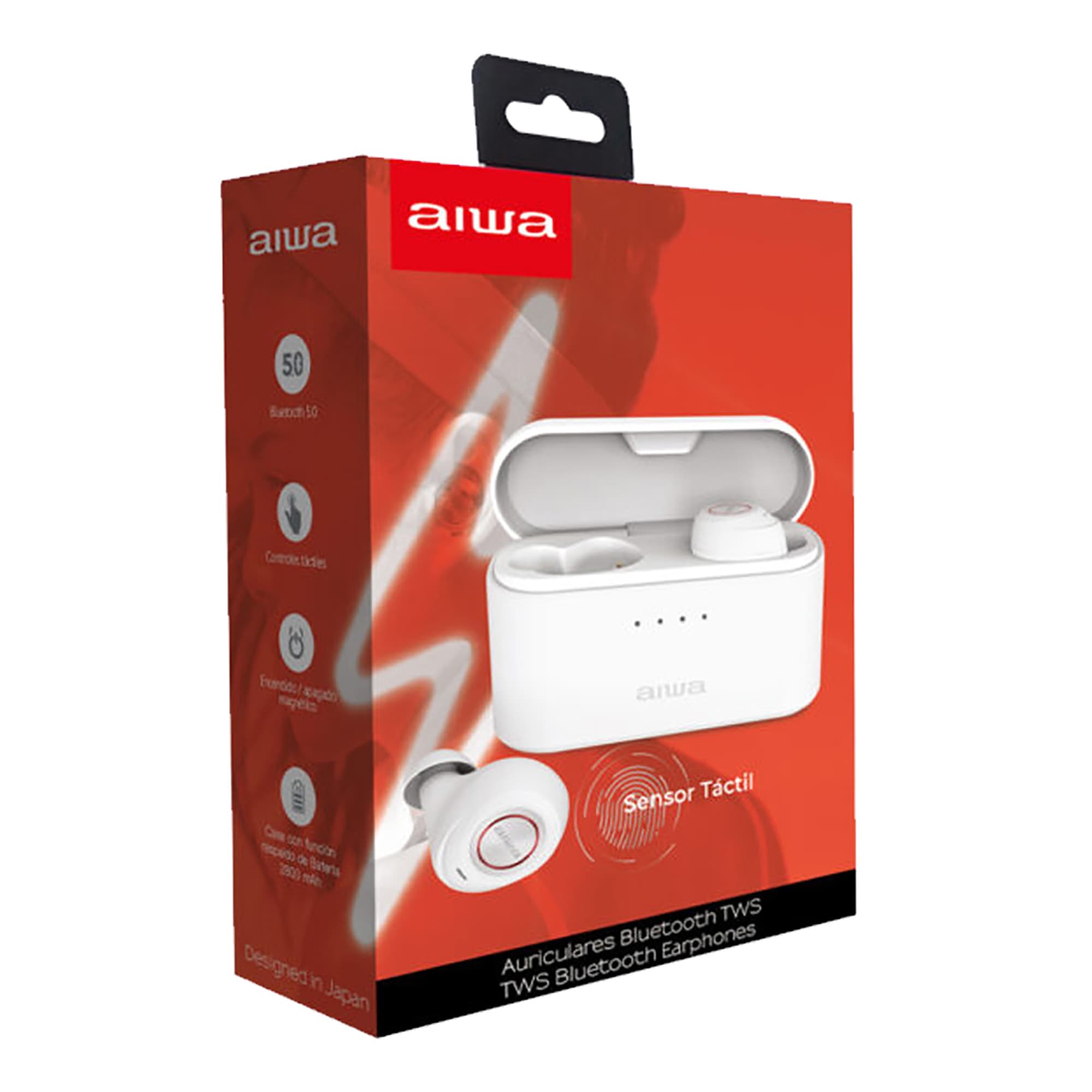 Auriculares Inalámbricos Bt Aiwa Aw6pro Tws Llamadas - 3