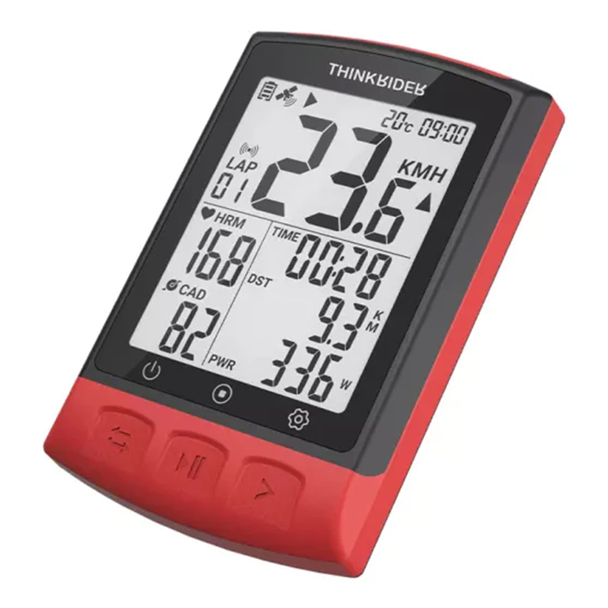 Ciclocomputador Thinkrider Bc108 Ipx7 Gps Bluetooth - 2