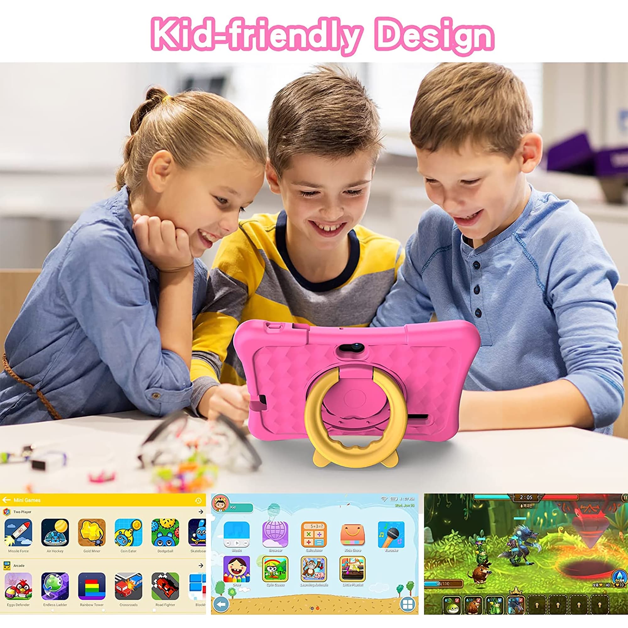 Tablet Pritom K7 Pro Kids 7'' A100 2gb 32gb 2mp+0,3mp - 5
