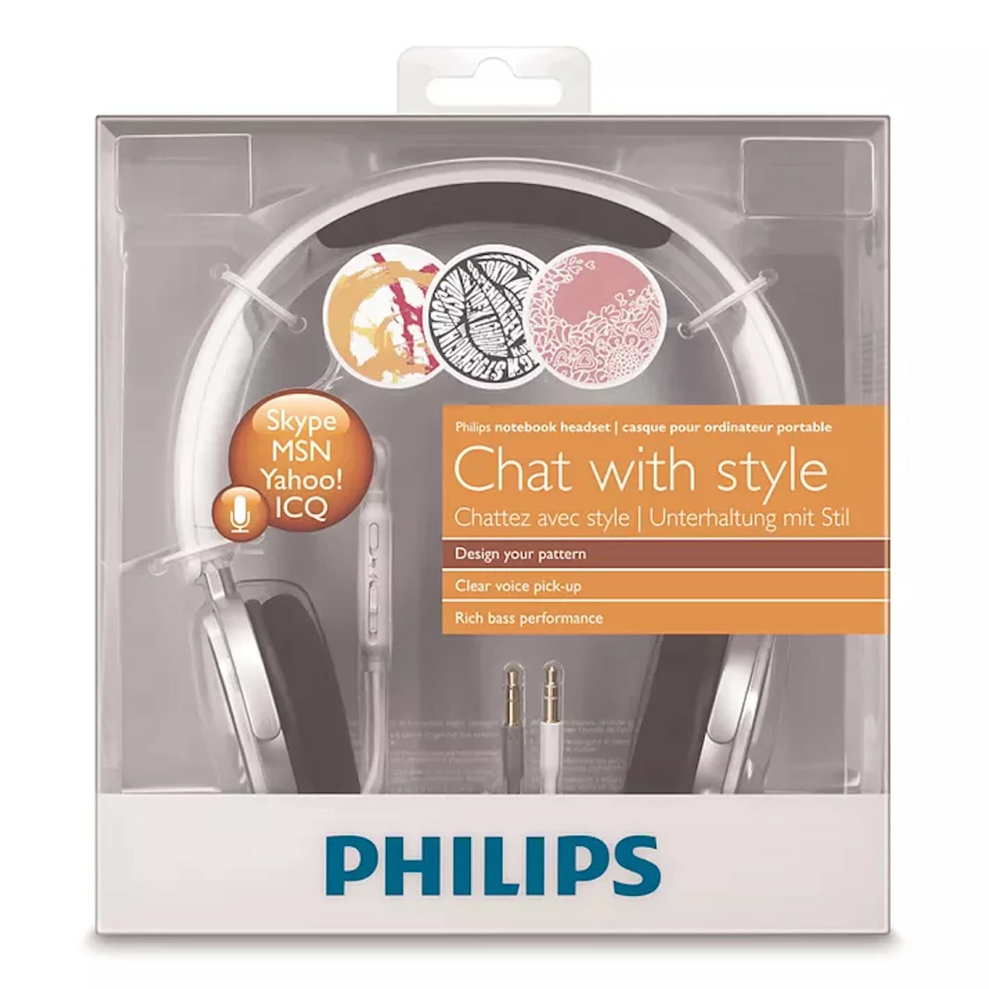 Auriculares Cableados 3,5mm Philips Shm7110u 100mw 40mm - 4