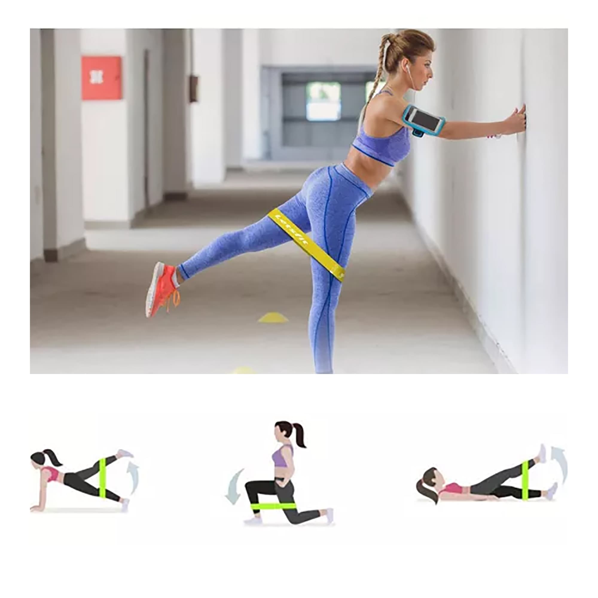 Bandas Para Entrenamiento De Resistencia Letsfit Jsd01 - 5