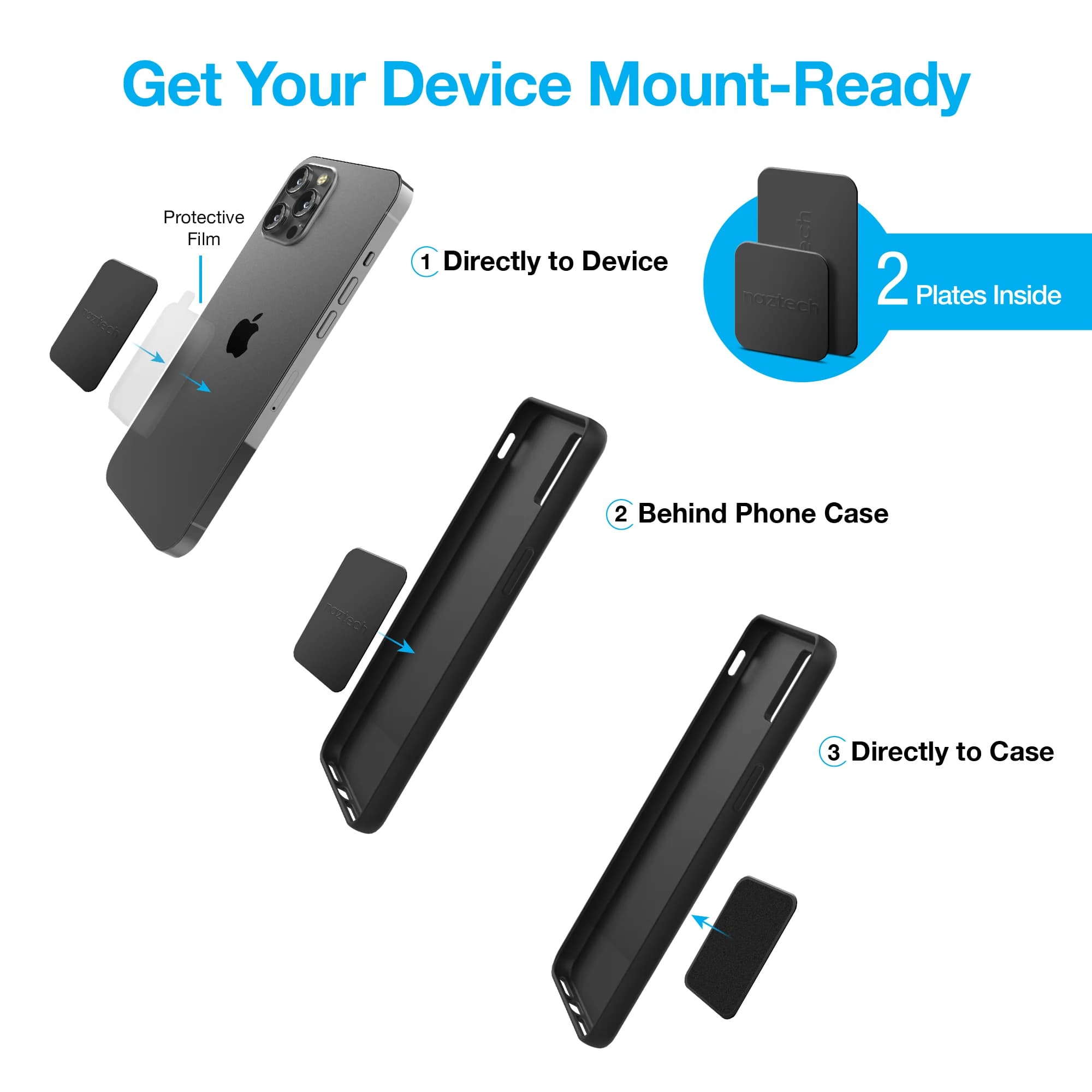 Soporte De Laptop Para Celular Naztech MagBuddy Elite 360° - 6