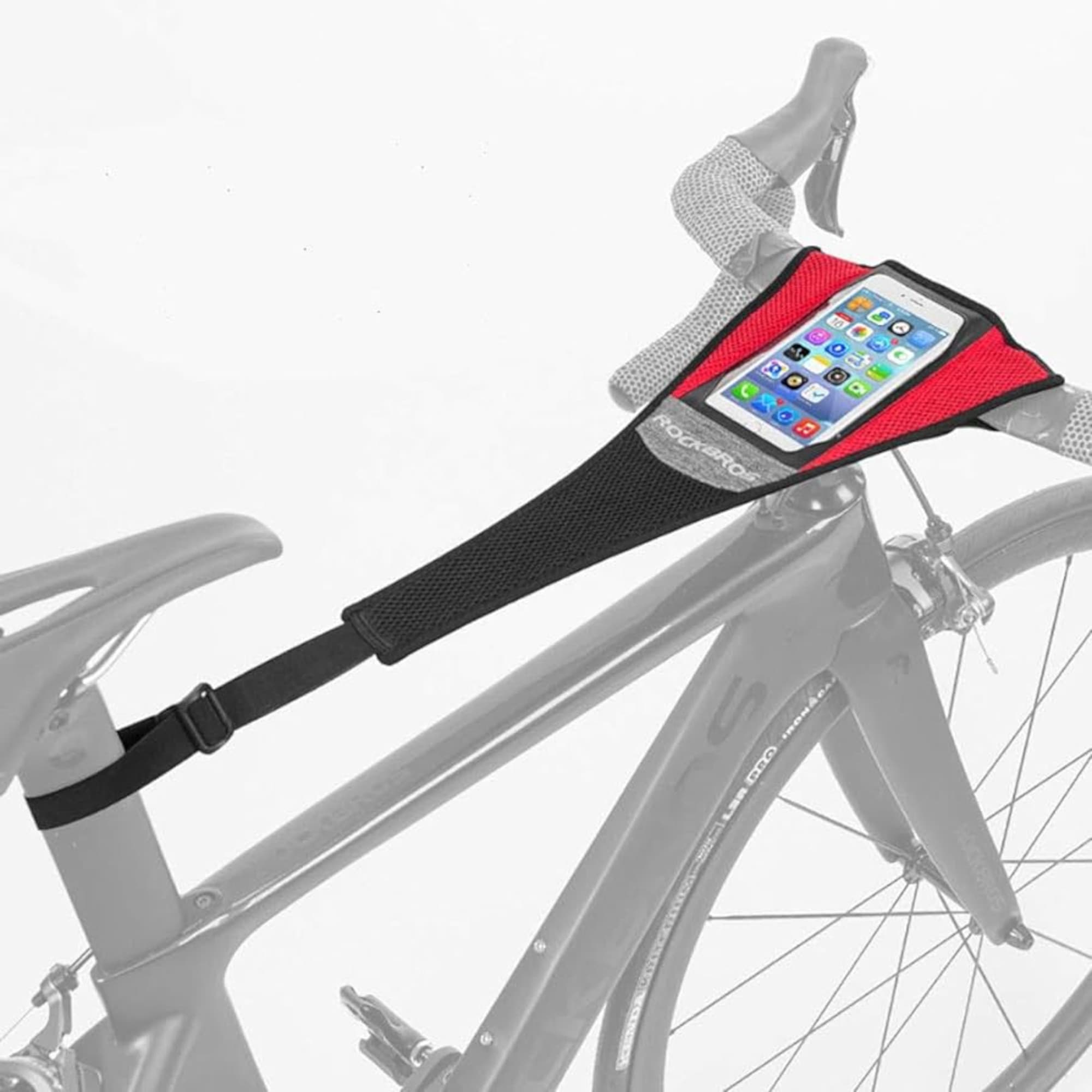 Banda Absorbente de Sudor Marco Bicicleta Bolsillo Para Celular - 2