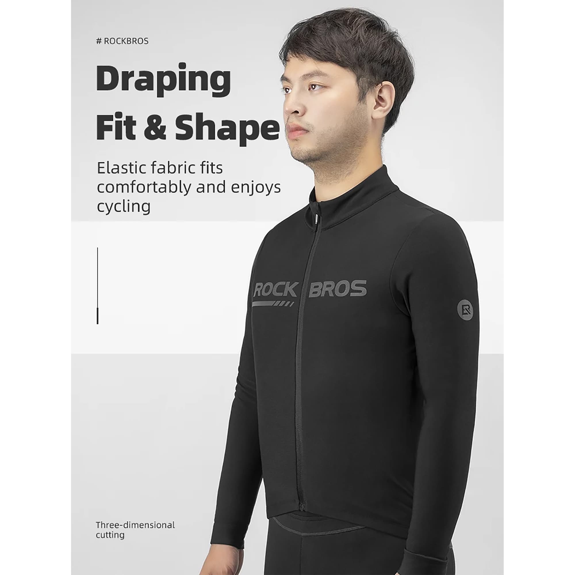 Campera Invierno Ciclismo Polar Rockbros 4XL - 4