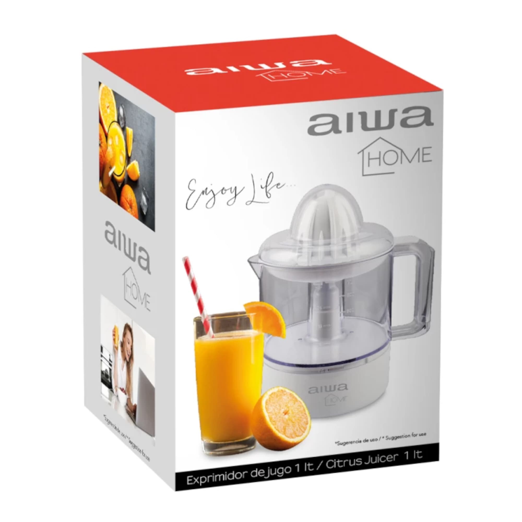 Exprimidor De Fruta Con Jarra 1L Aiwa Aw-Ed3001 - 2