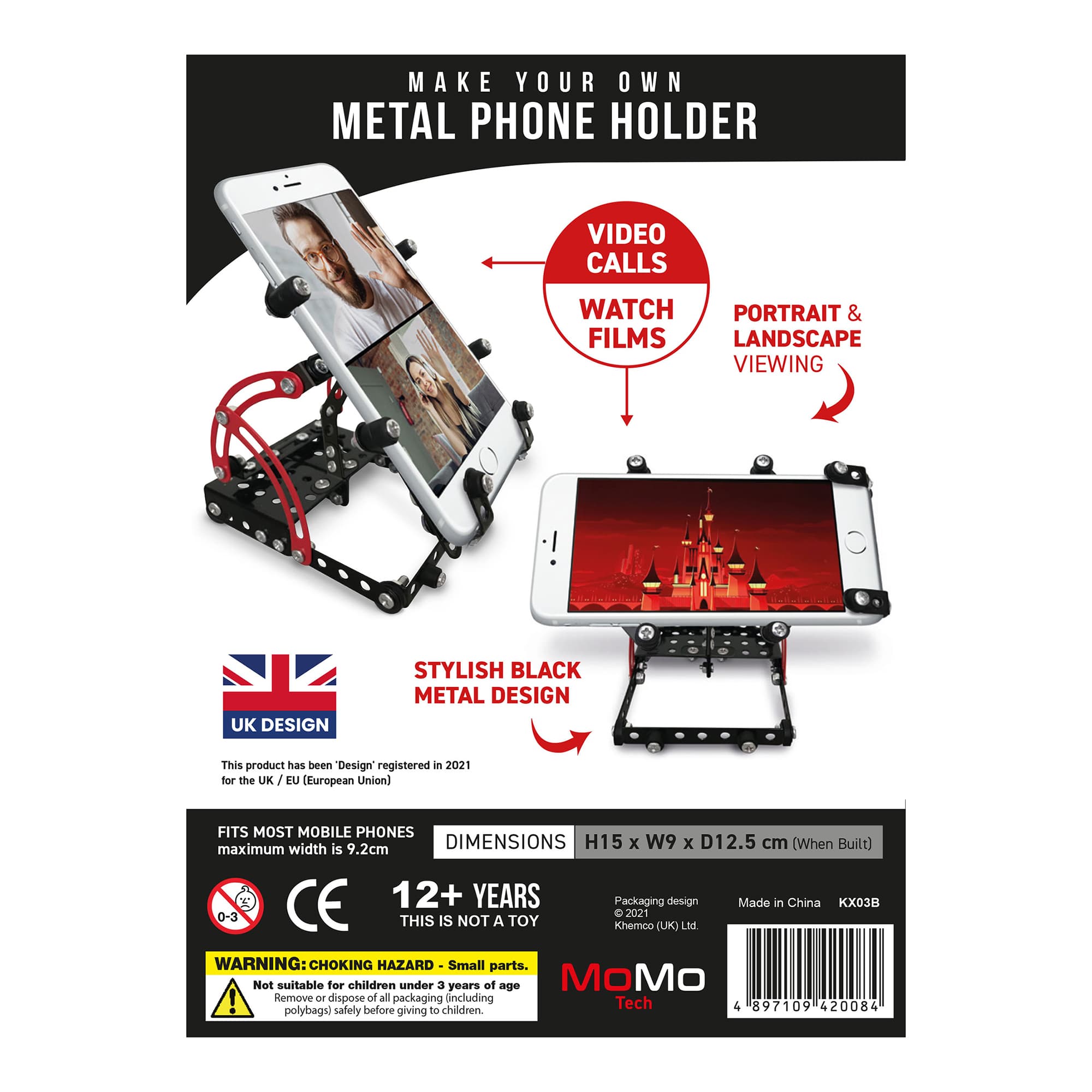 Soporte Para Celular Momo Tech Kx03 172 Piezas - 3